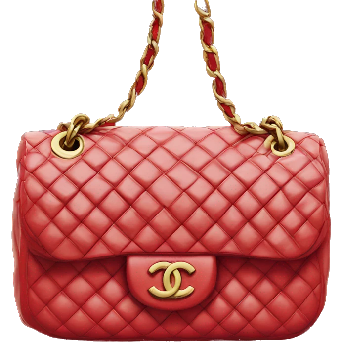 Chanel bag Red emoji