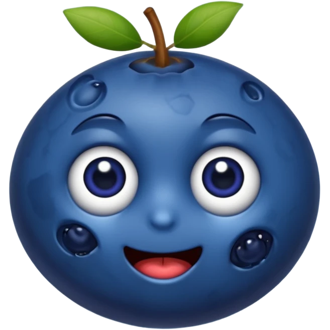 Blueberry starving emoji