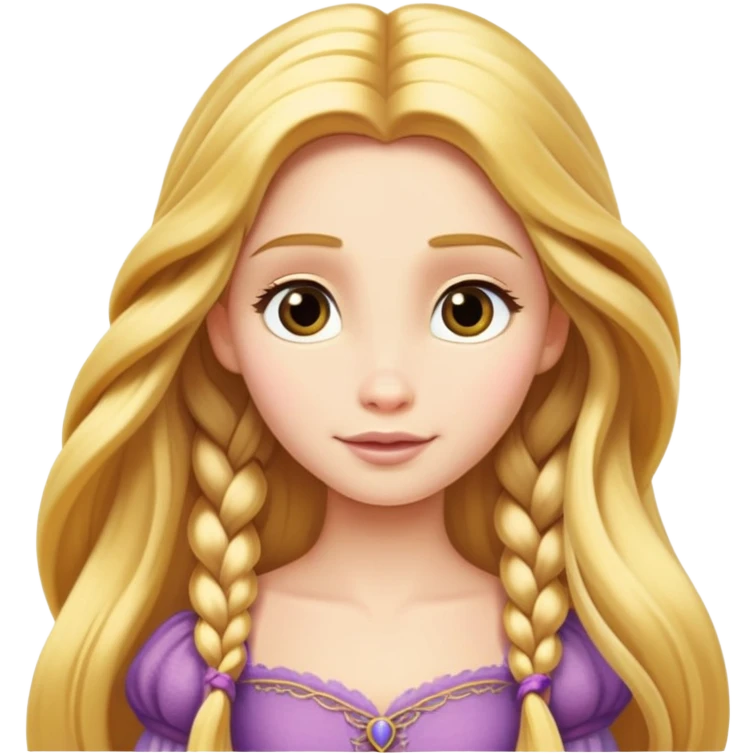 Rapunzel emoji
