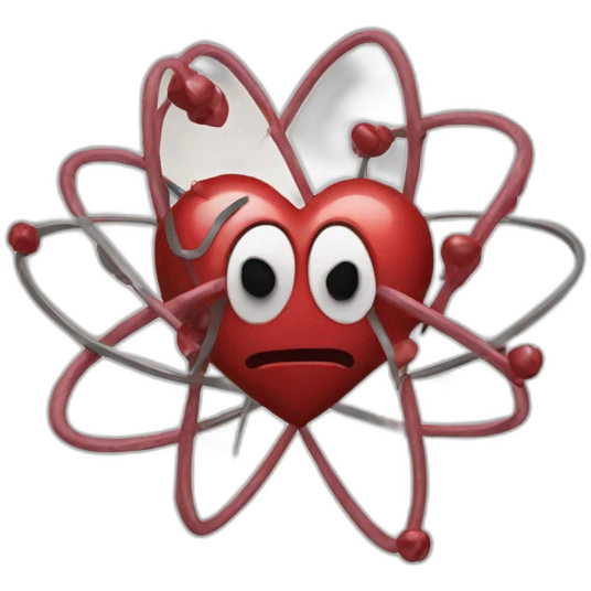 Atomic heart emoji