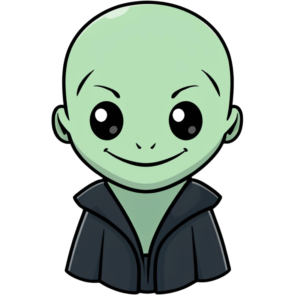 smiling Voldemort emoji