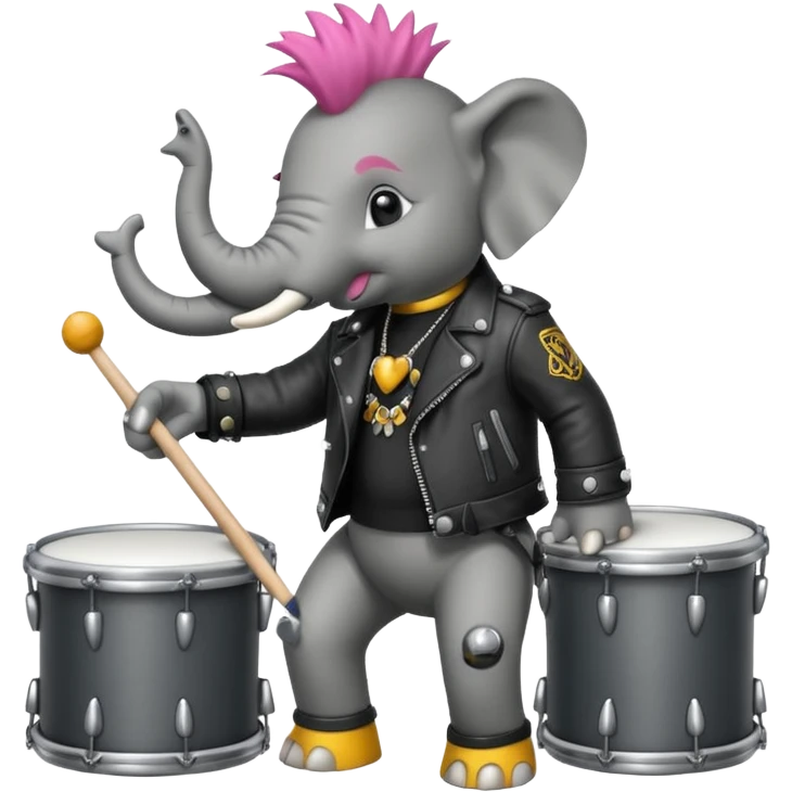 drummer elephant punk emoji