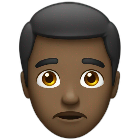 triste emoji