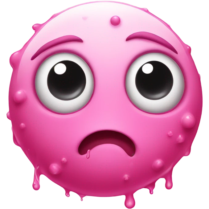Kirby oil drip emoji