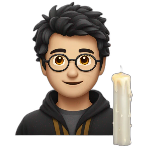 candle for harry potter emoji