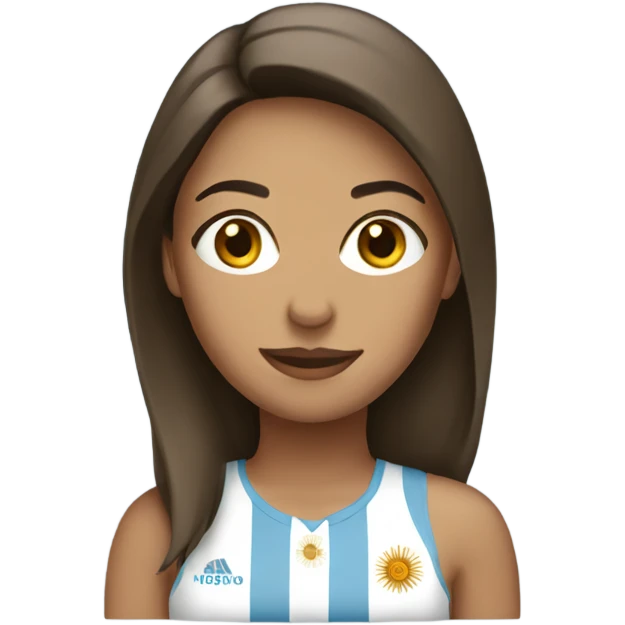 argentina female emoji