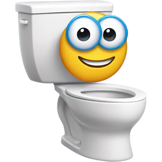 A skibidi toilet  emoji