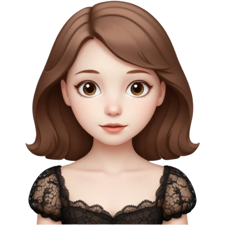 coquette girl emoji