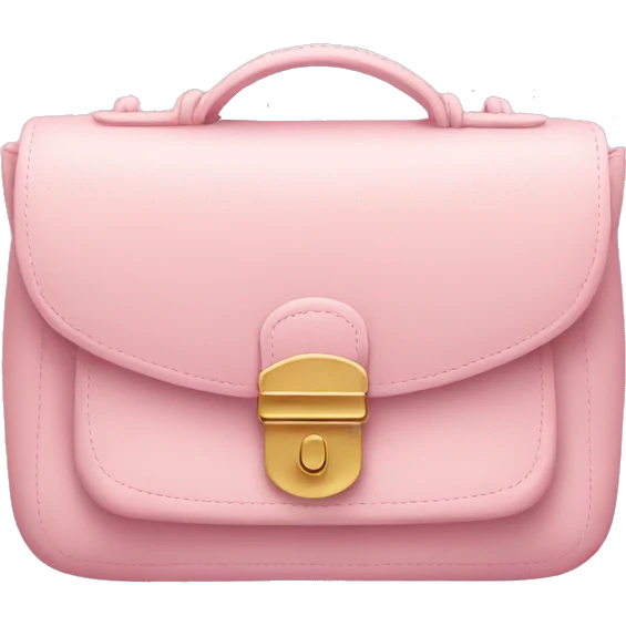 pastel pink bag emoji