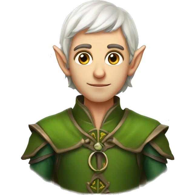 male elf fantasy emoji