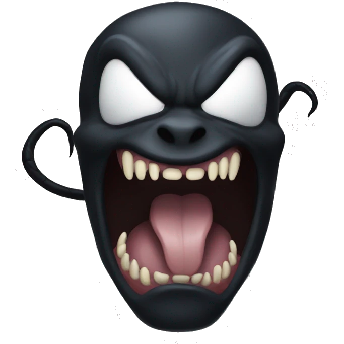 Venom with. No wyes emoji