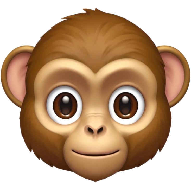 monkey listening emoji