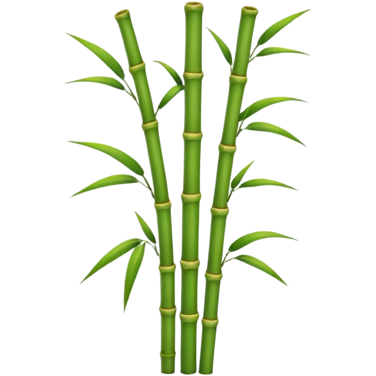 green bamboo emoji