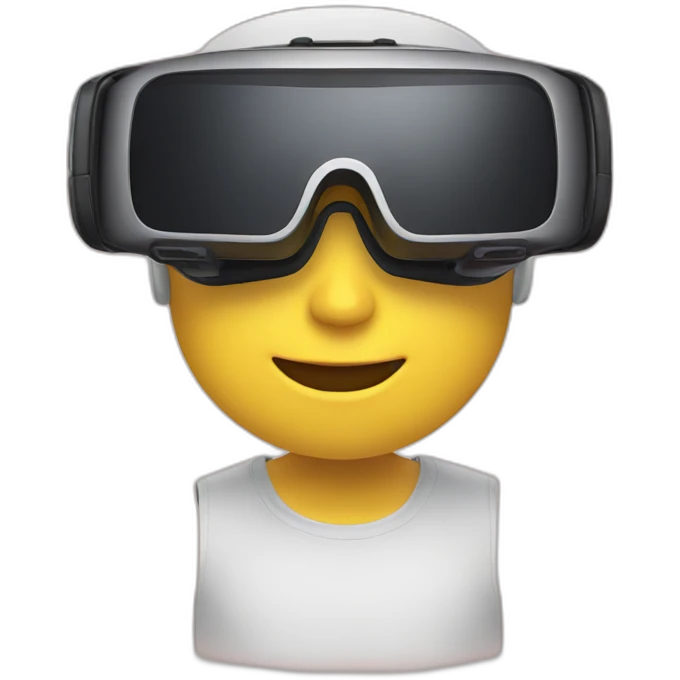 VR glasses emoji