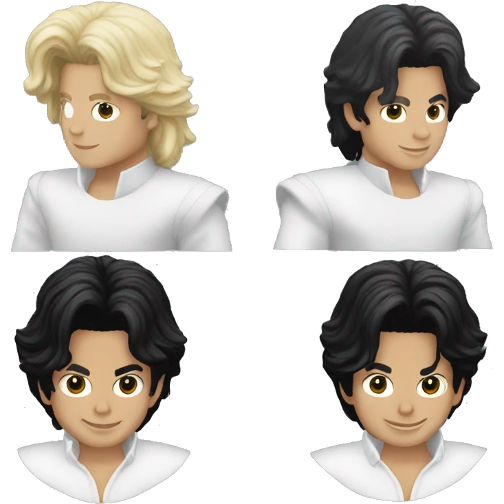 White 2000’s Michael Jackson emoji