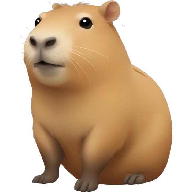 Capybara with mitski  emoji