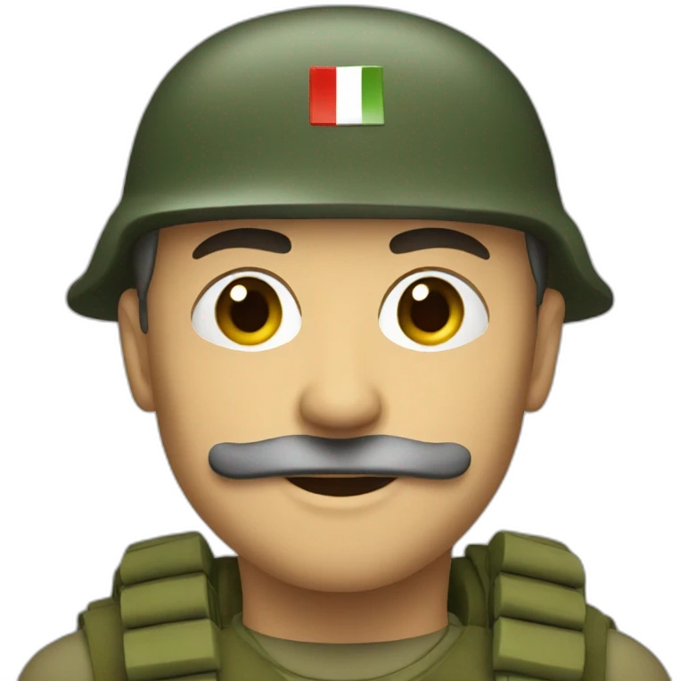 italian soldier emoji