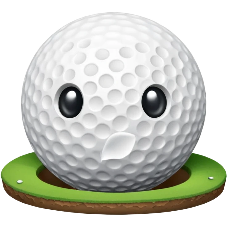 Hole in one emoji