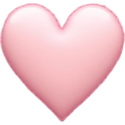 Light pink heart with a patch emoji