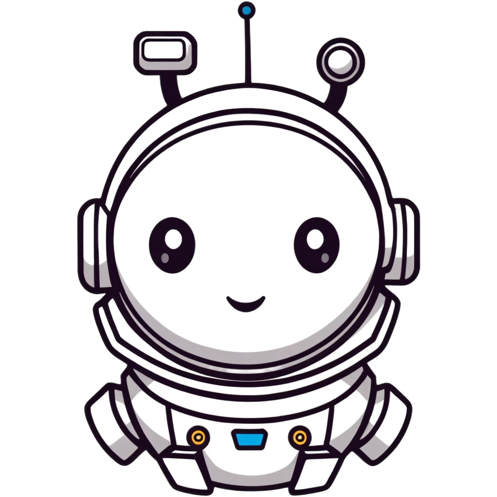 robot face emoji