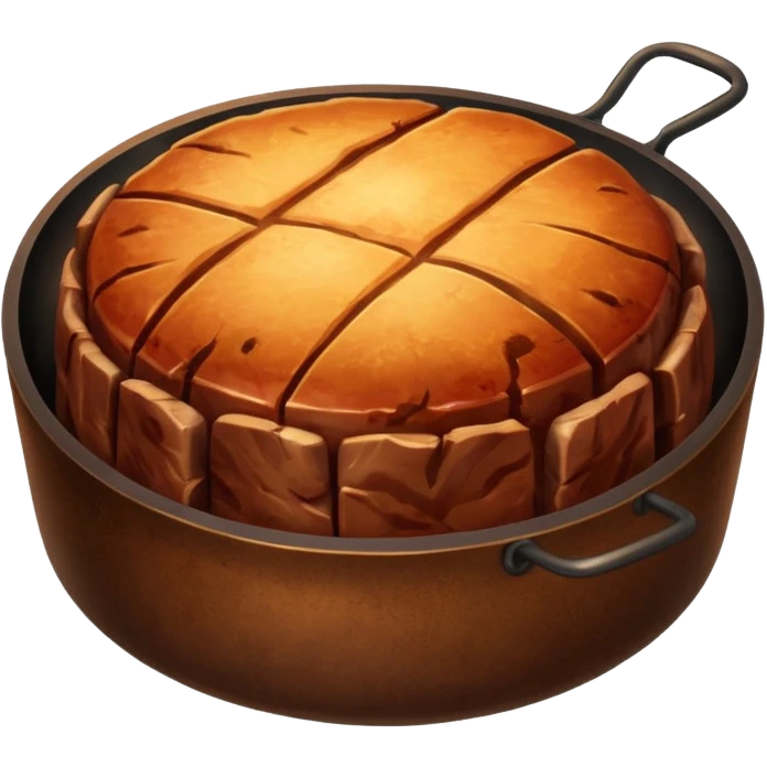 round meat roasted  emoji