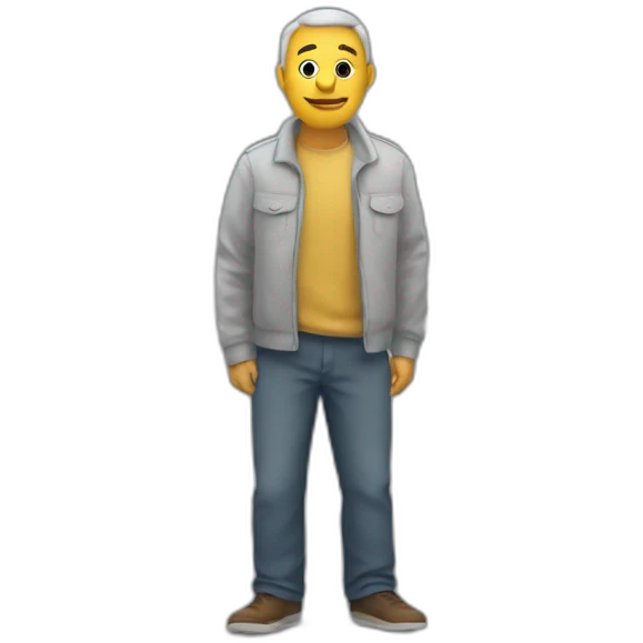 Un homme qui fait la poussière emoji