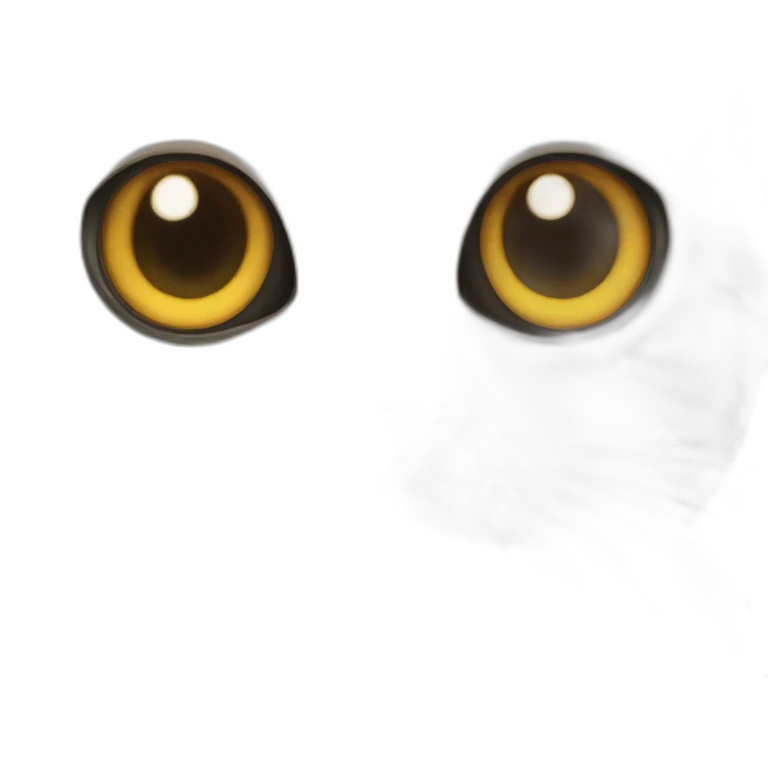 Cat with six eyes emoji