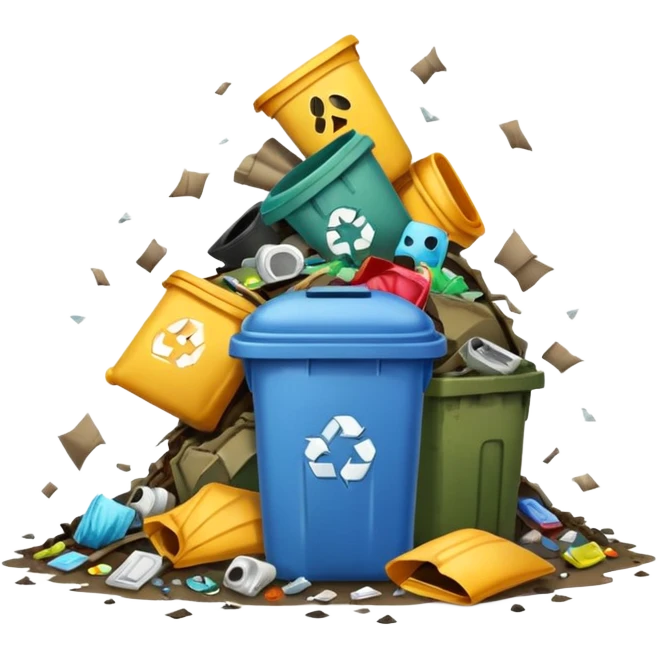 trash tiny emoji
