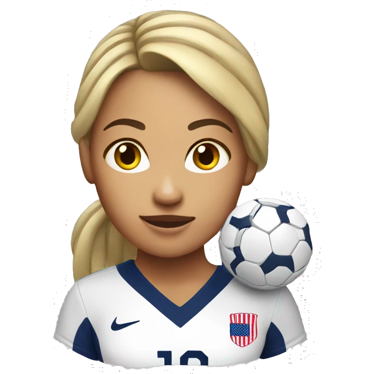 USA woman soccer emoji
