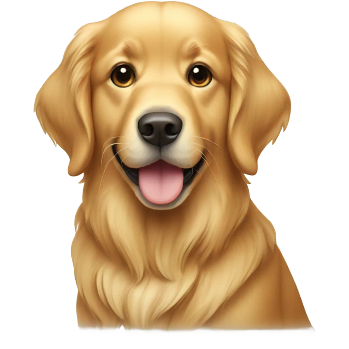 Golden retriever  emoji