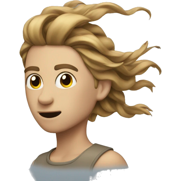 windy weather emoji