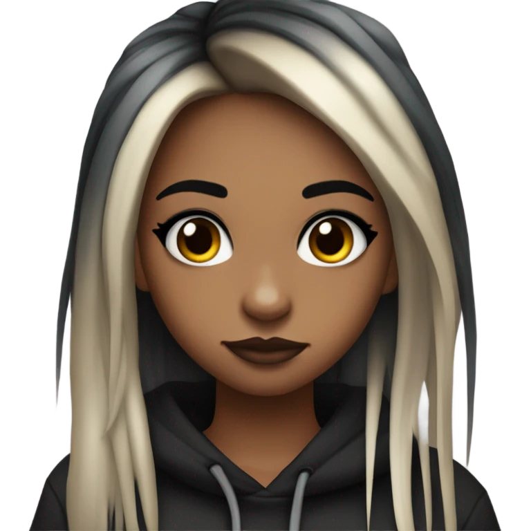 Black girl emo emoji