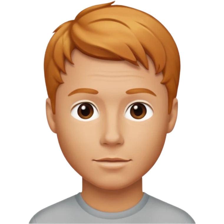 Brian Littrell from Backstreet Boys with reddish blonde hair emoji