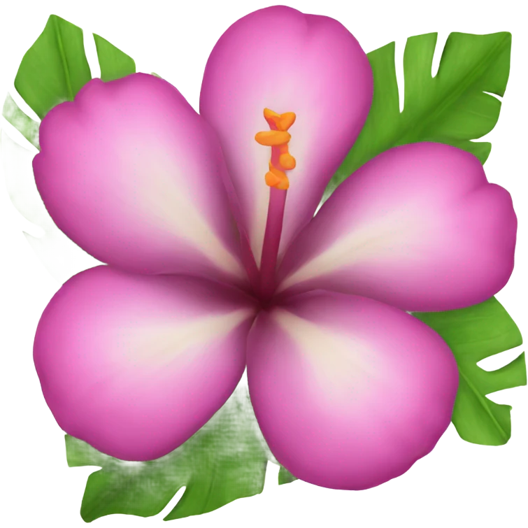 Tropical flower emoji