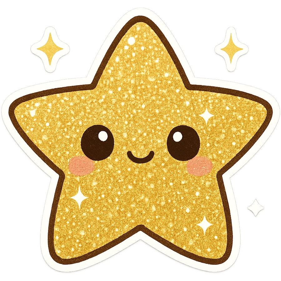 glitter object emoji