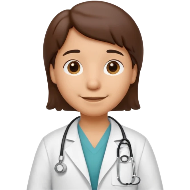 Snoopy in a doctor uniform emoji