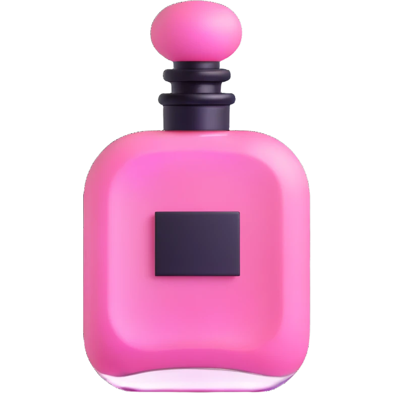 pink perfume bottle emoji