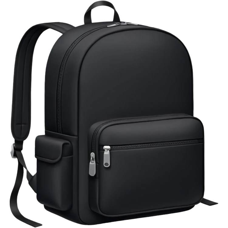 black backpack emoji
