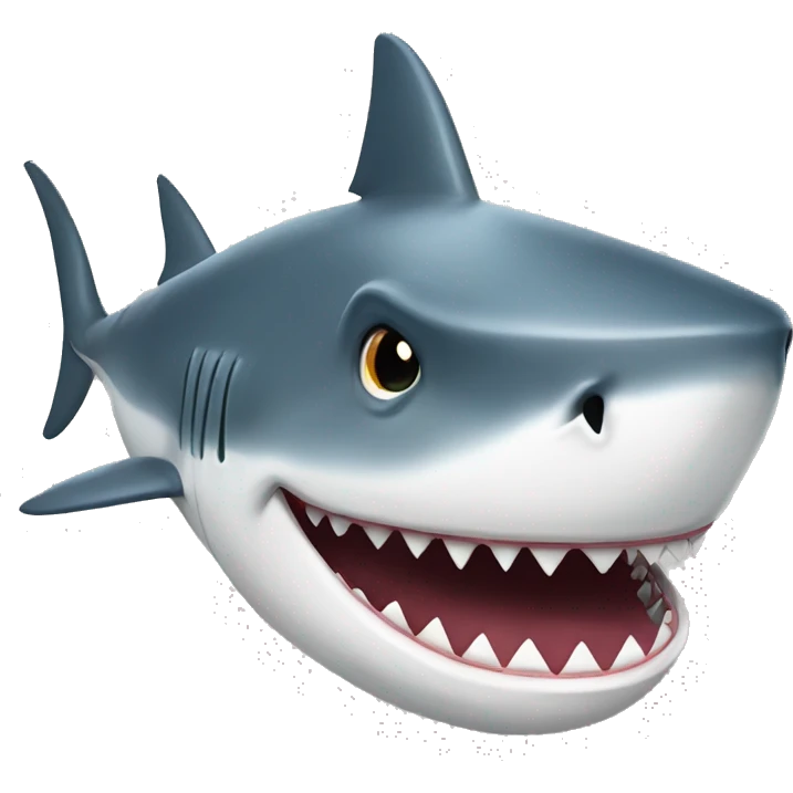 Stupid shark emoji