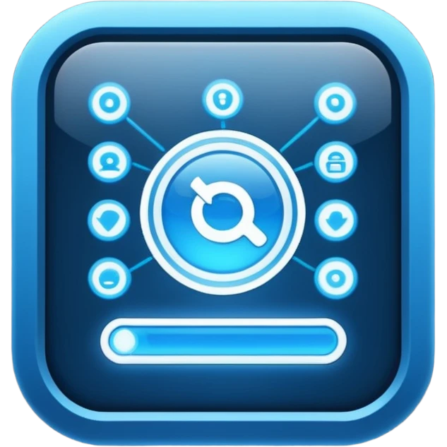 Create for me an image or emoji when an AI comes & changes the world of search engines.
 emoji