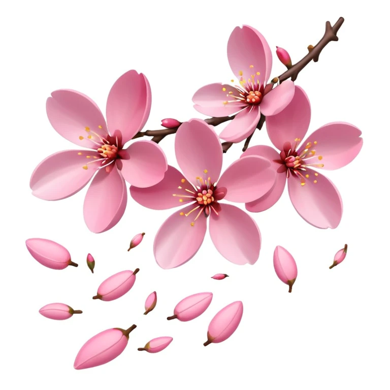 sakura cherry blossom emoji