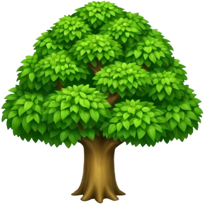Treetop emoji