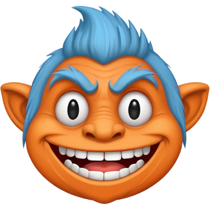 Troll face  emoji