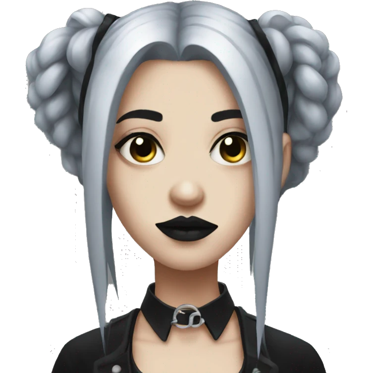 Big goth girl emoji