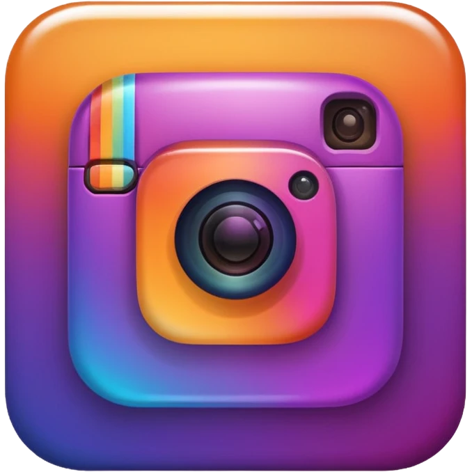 instagram logo icon emoji