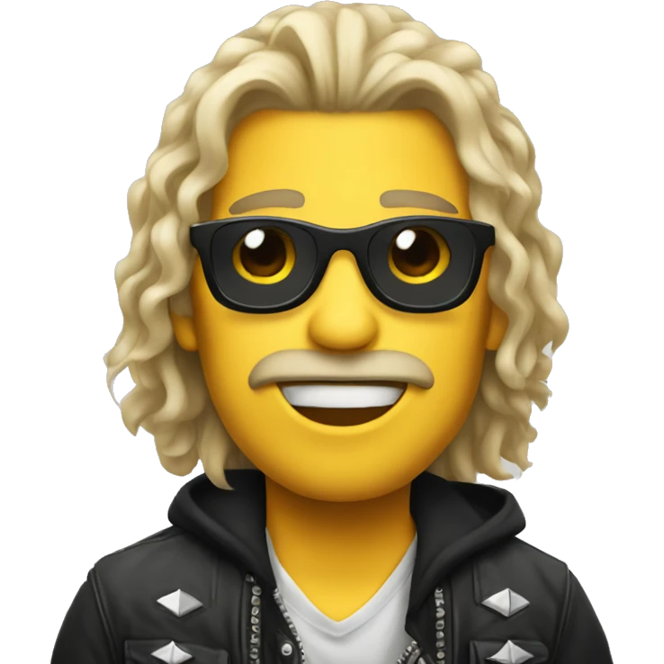 Rockstar rock emoji