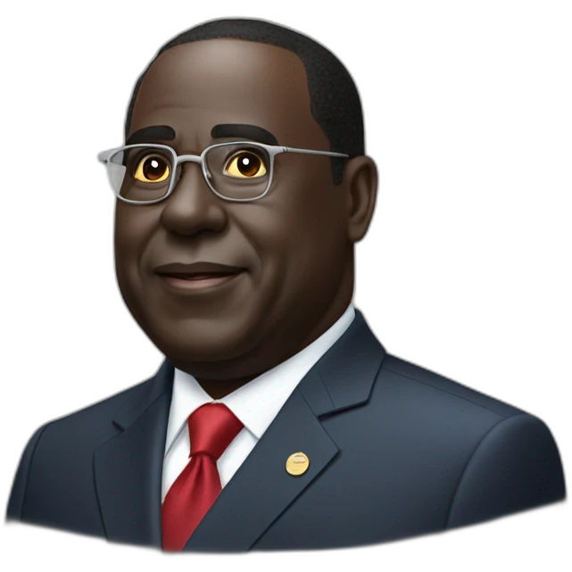 president Macky sall emoji