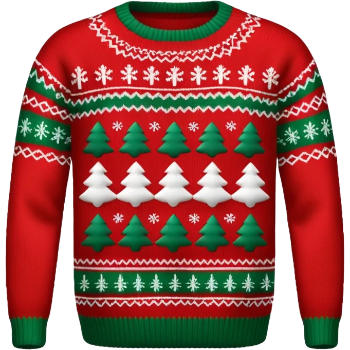 christmas sweater emoji
