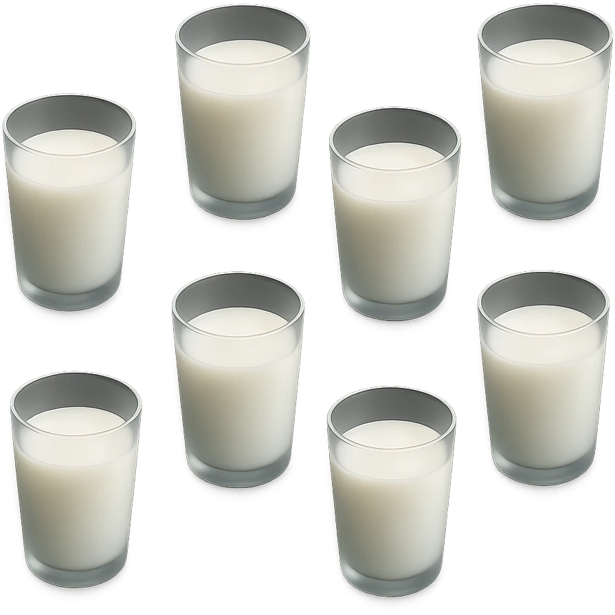a glass of milk emoji