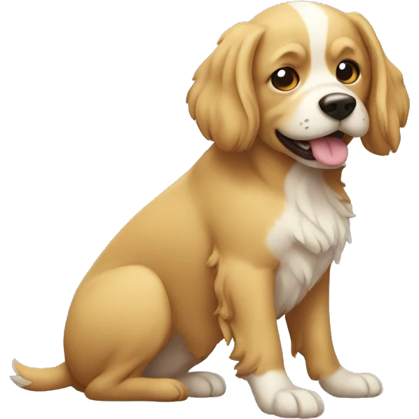 Chien qui nage emoji
